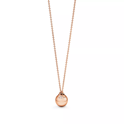 [Lume Jewelry]BALL PENDANT 12.75MM NECKLACE