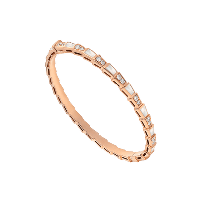 [Lume Jewelry]SERPENTI BRACELET PINK GOLD MOP DIAMOND