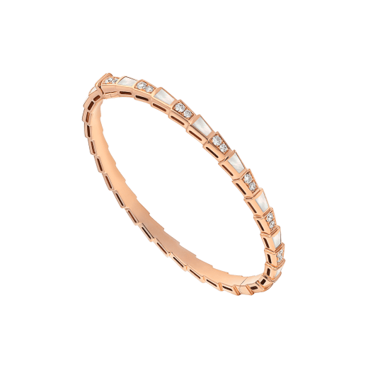 [Lume Jewelry]SERPENTI BRACELET PINK GOLD MOP DIAMOND