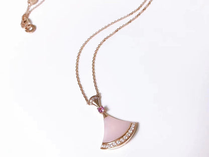 [Lume Jewelry]DREAM NECKLACE PINK MOP DIAMOND