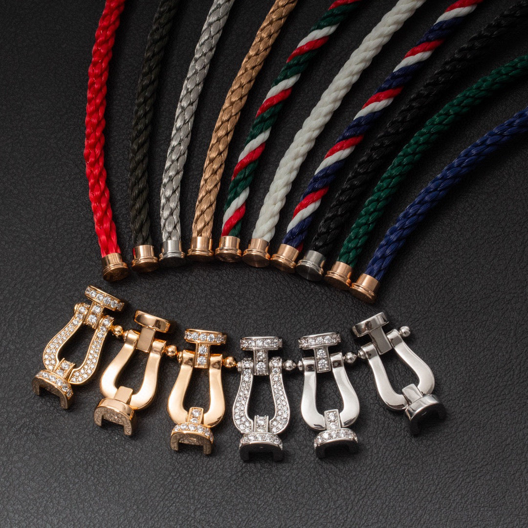 ¡®Lume Jewelry¡¯FORCE LARGE HORSESHOE NO DIAMOND BRACELET SILVER
