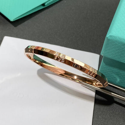 [Lume Jewelry]ATLAS X PINK GOLD BRACELET