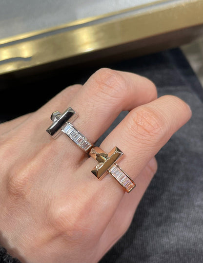 [Lume Jewelry]T1 WIDE 4.5MM DIAMOND RING