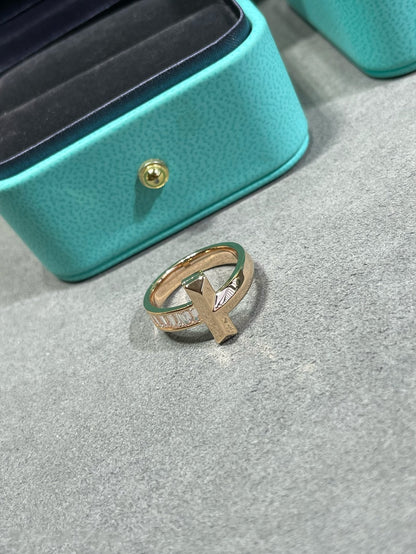 [Lume Jewelry]T1 WIDE 4.5MM DIAMOND RING