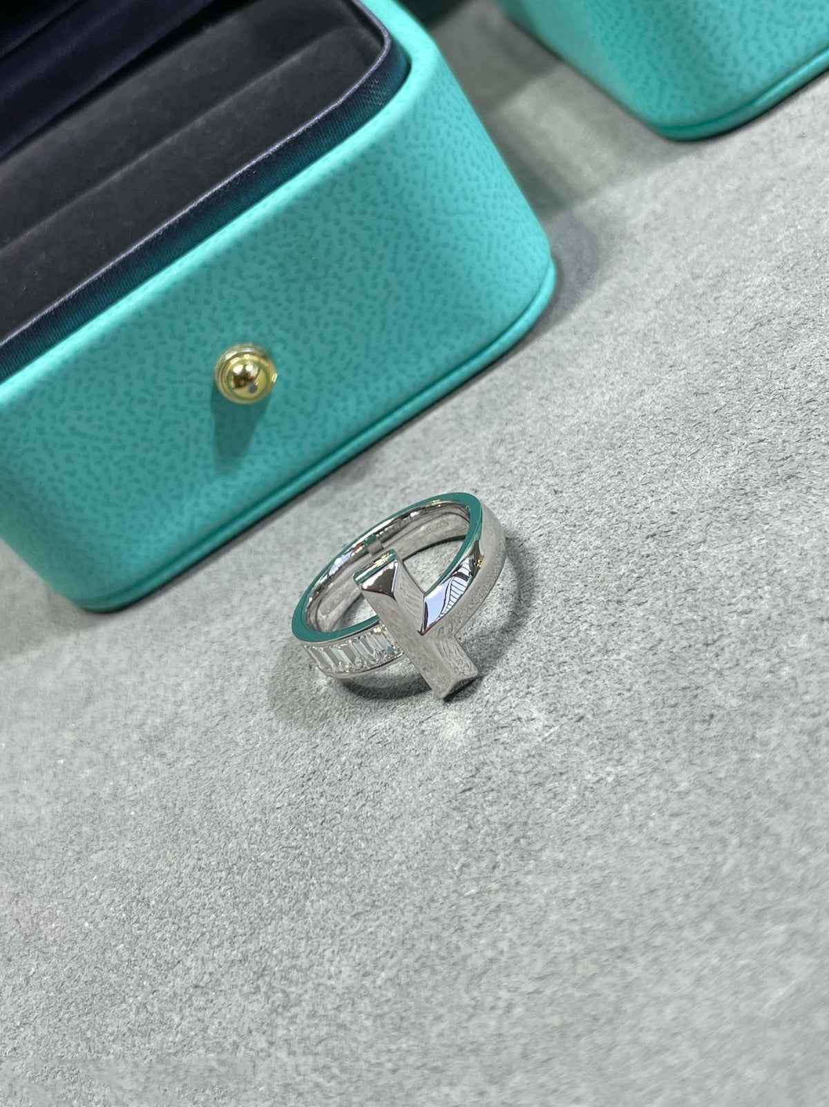 [Lume Jewelry]T1 WIDE 4.5MM DIAMOND RING