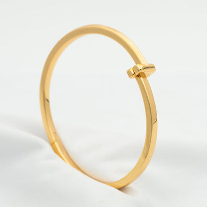 [Lume Jewelry]NARROW HINGED BANGLE