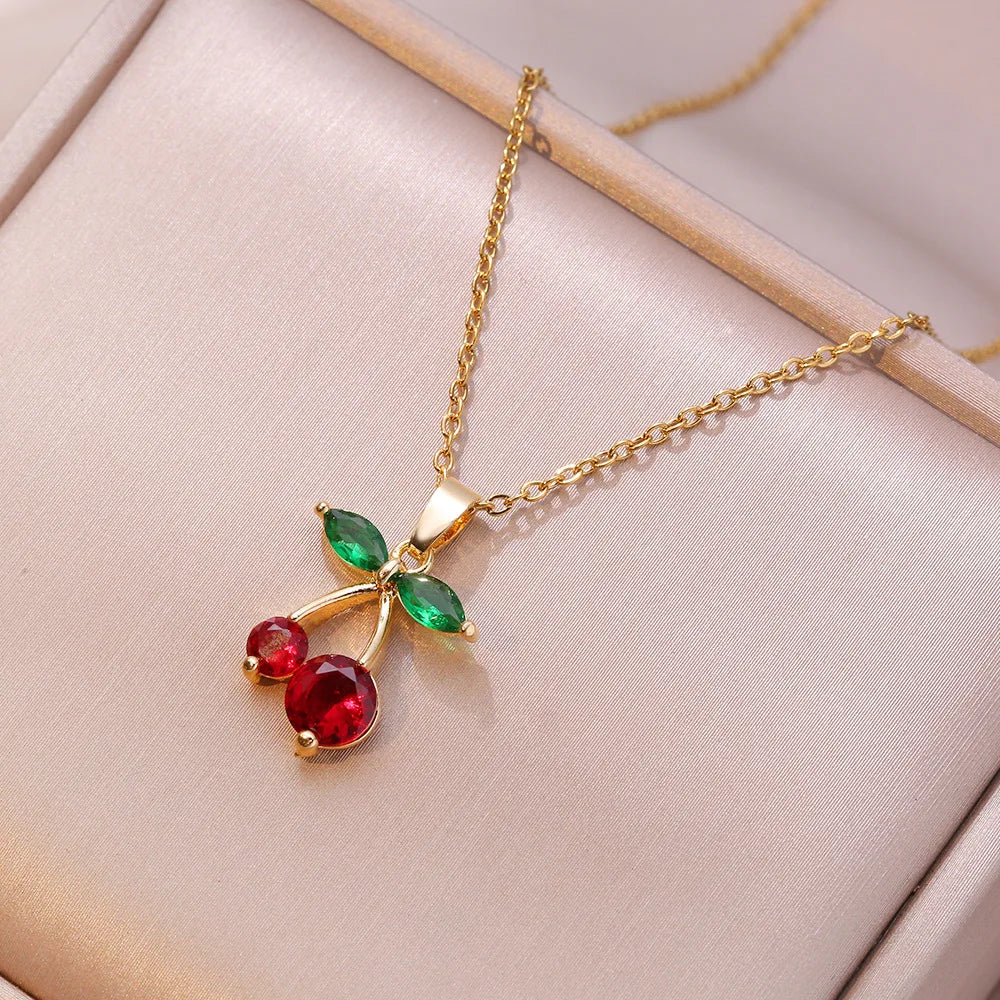 Cherry Necklace