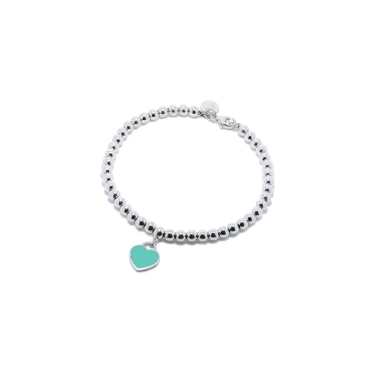 [Lume Jewelry]MINI HEART BRACELET SILVER