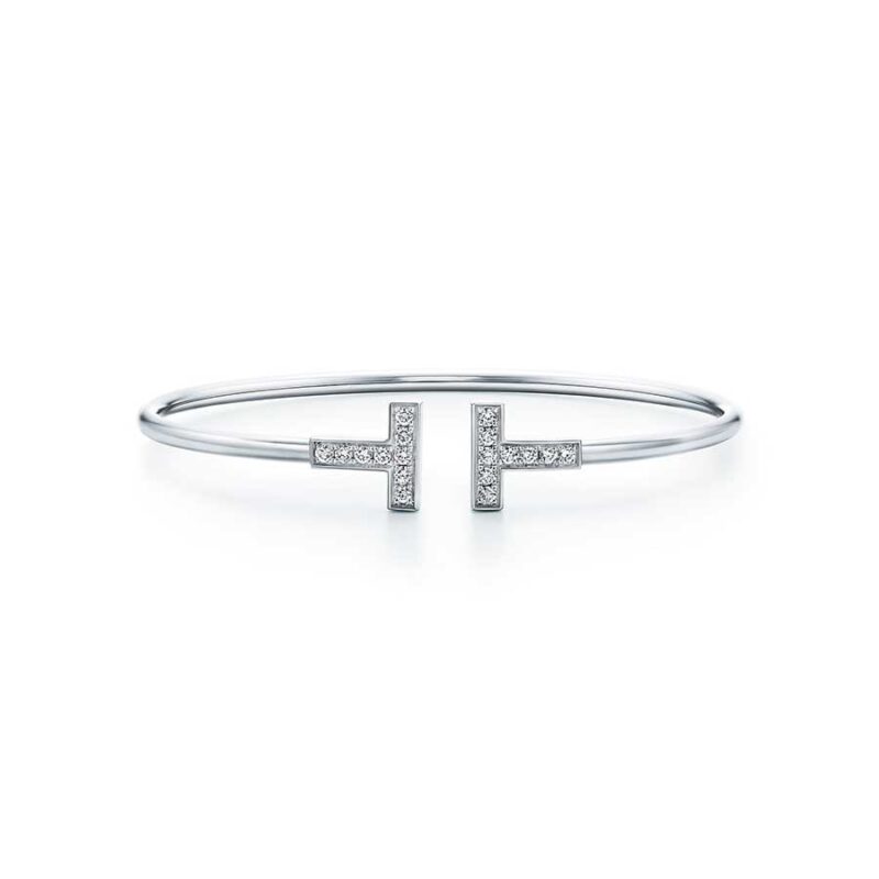 [Lume Jewelry]T BRACELET 1.8MM DIAMOND SILVER