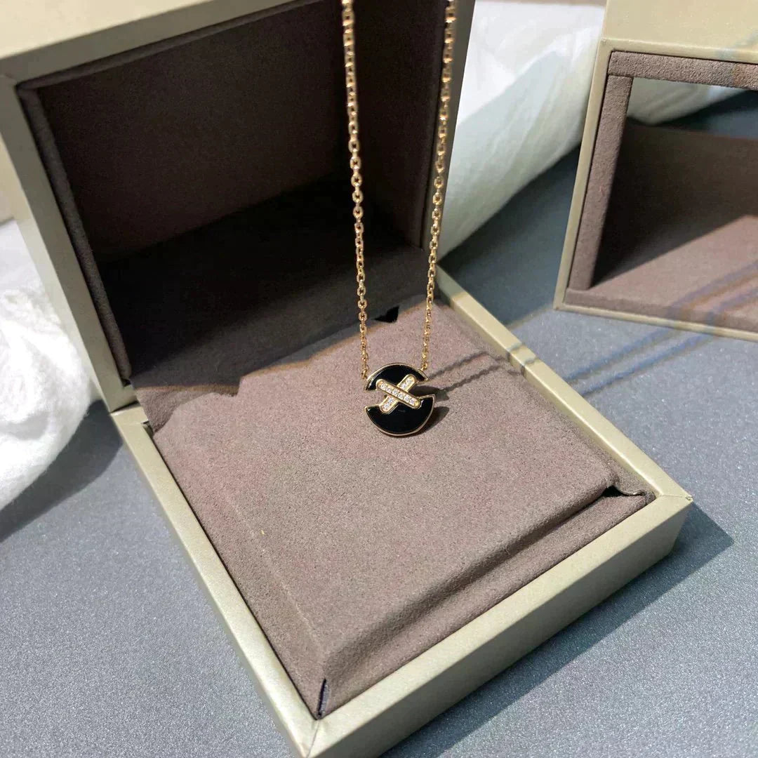 ¡®Lume Jewelry¡¯JEUX DE ROSE GOLD DIAMOND NECKLACE