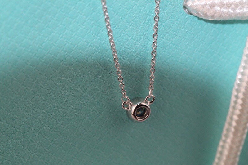 [Lume Jewelry]ELSA PERETTI SERIES SINGLE DIAMOND SIMPLE NECKLACE