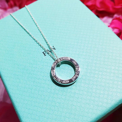[Lume Jewelry]SINGLE RING NECKLACE CHAIN LENGTH