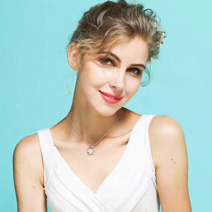 [Lume Jewelry]SINGLE RING NECKLACE CHAIN LENGTH