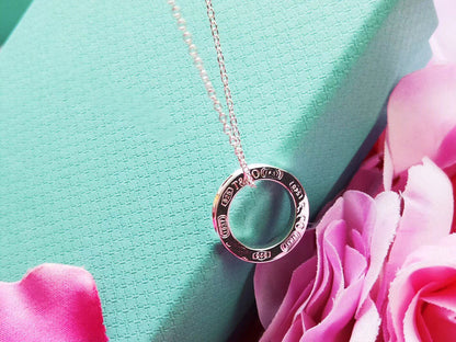 [Lume Jewelry]SINGLE RING NECKLACE CHAIN LENGTH