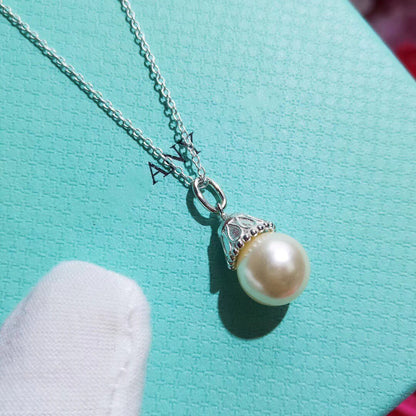 [Lume Jewelry]PEARL PENDANT GATSBY ZIEGFELD PEARL SILVER NECKLACE