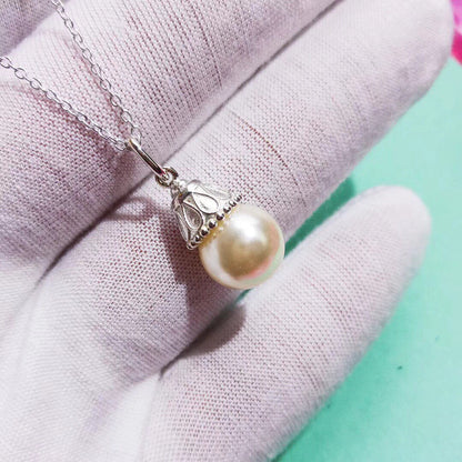 [Lume Jewelry]PEARL PENDANT GATSBY ZIEGFELD PEARL SILVER NECKLACE
