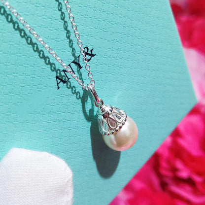 [Lume Jewelry]PEARL PENDANT GATSBY ZIEGFELD PEARL SILVER NECKLACE