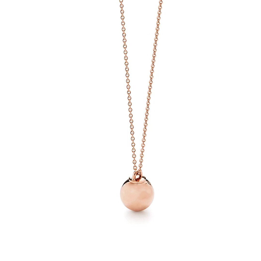 [Lume Jewelry]HARDWEAR PENDENTIF BALL ROSE NECKLACE
