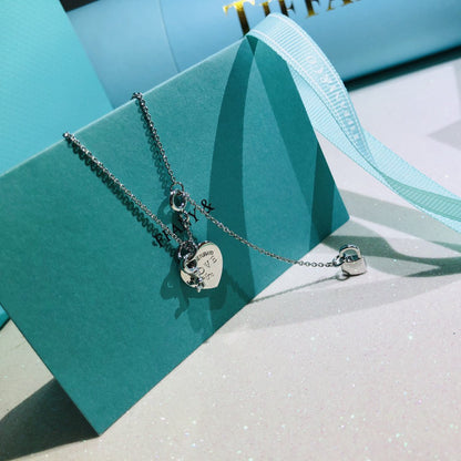 [Lume Jewelry]LOVE HEART TAG KEY NECKLACE