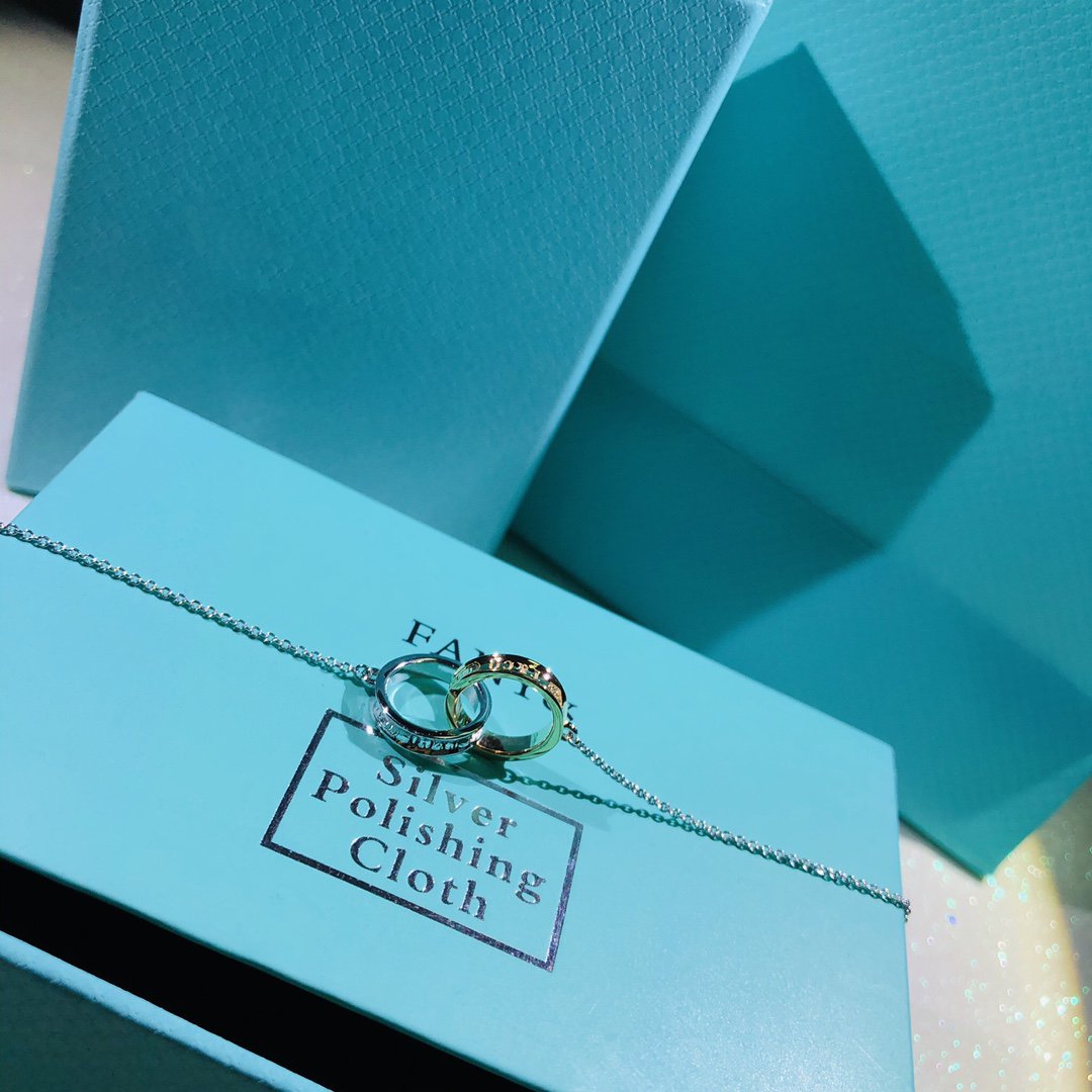 [Lume Jewelry]INTERLOCKING CIRCLES PENDANT SMALL NECKLACE