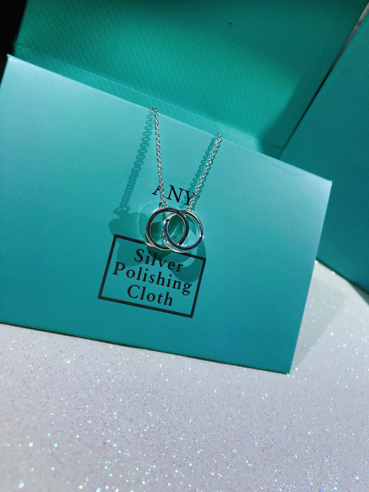 [Lume Jewelry]INTERLOCKING CIRCLES PENDANT SMALL NECKLACE