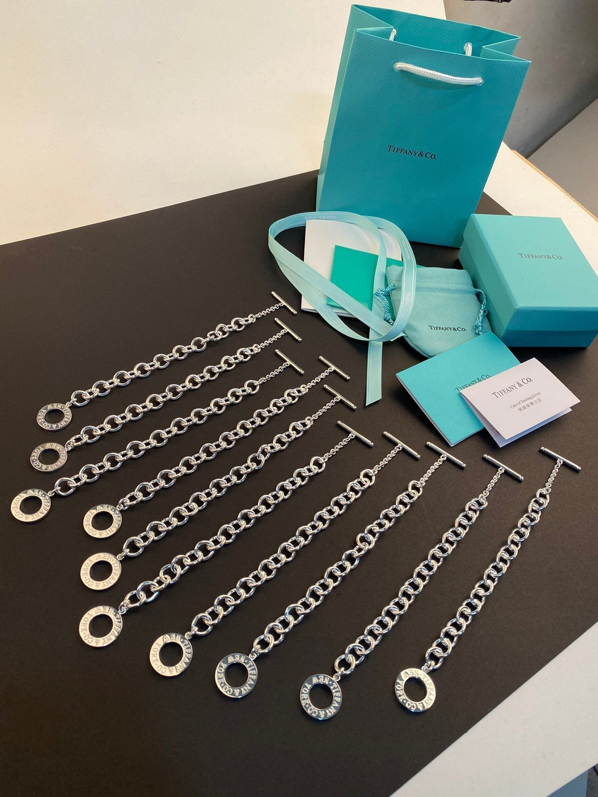 [Lume Jewelry]TOGGLE TAG BRACELET SILVER