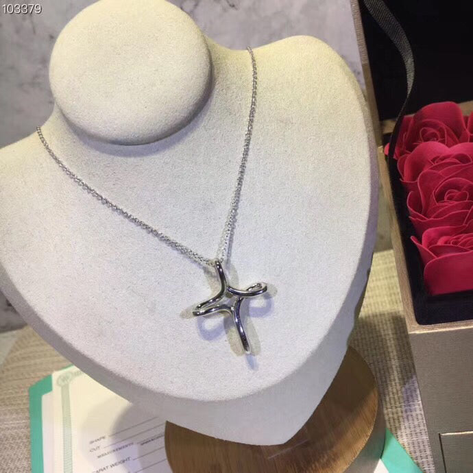 [Lume Jewelry]CROSS NECKLACE STERLING SILVER MATERIAL