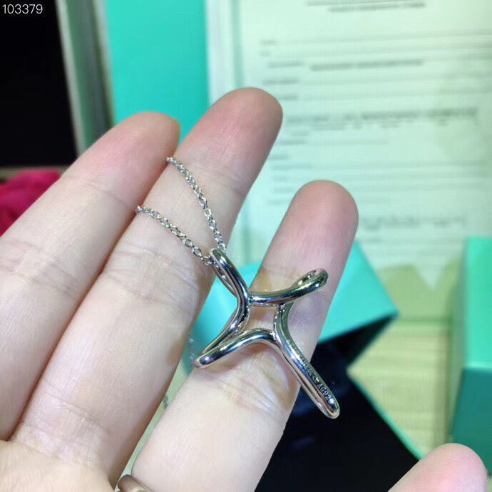 [Lume Jewelry]CROSS NECKLACE STERLING SILVER MATERIAL