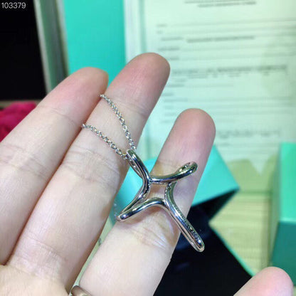 [Lume Jewelry]CROSS NECKLACE STERLING SILVER MATERIAL