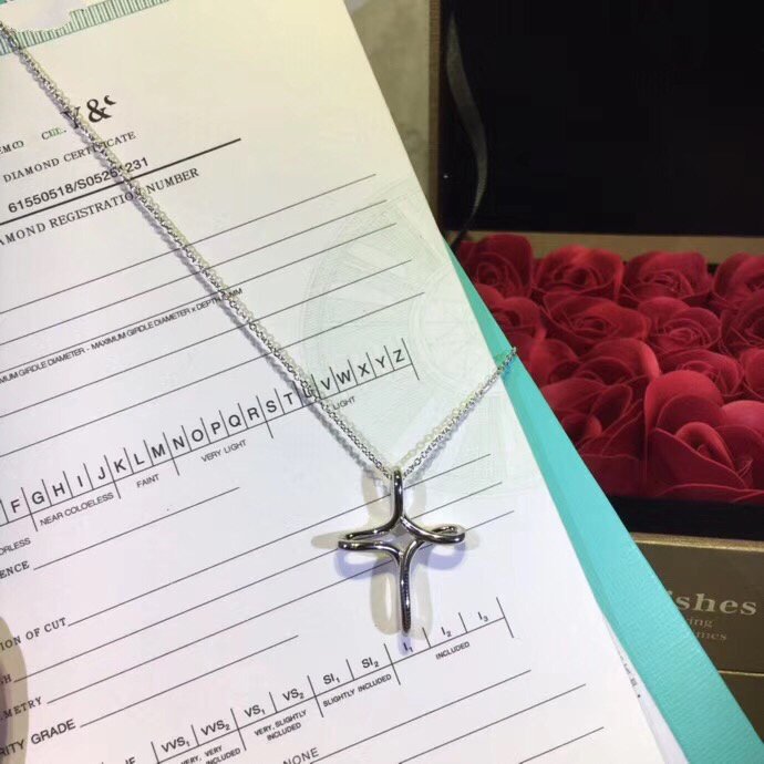 [Lume Jewelry]CROSS NECKLACE STERLING SILVER MATERIAL