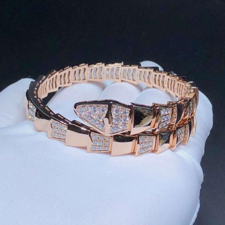[Lume Jewelry]SERPENTI BRACELET PINK GOLD DIAMOND