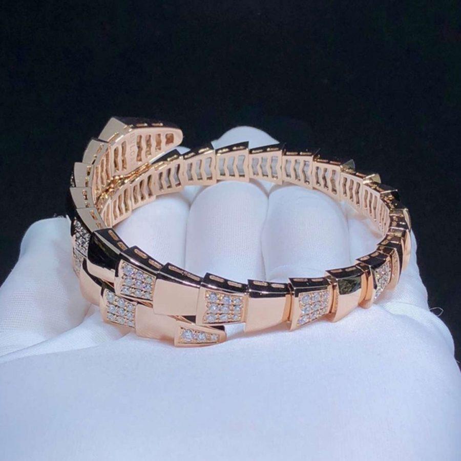 [Lume Jewelry]SERPENTI BRACELET PINK GOLD DIAMOND
