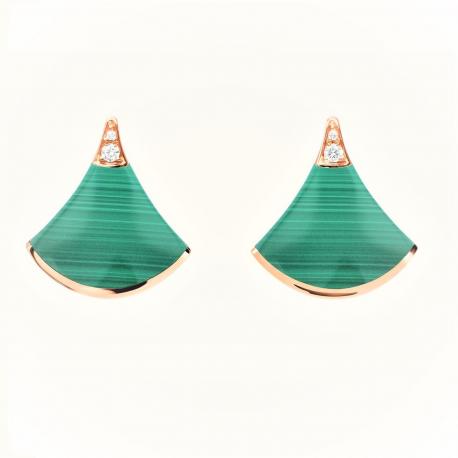 [Lume Jewelry]DIVAS DREAM EARRINGS PINK GOLD