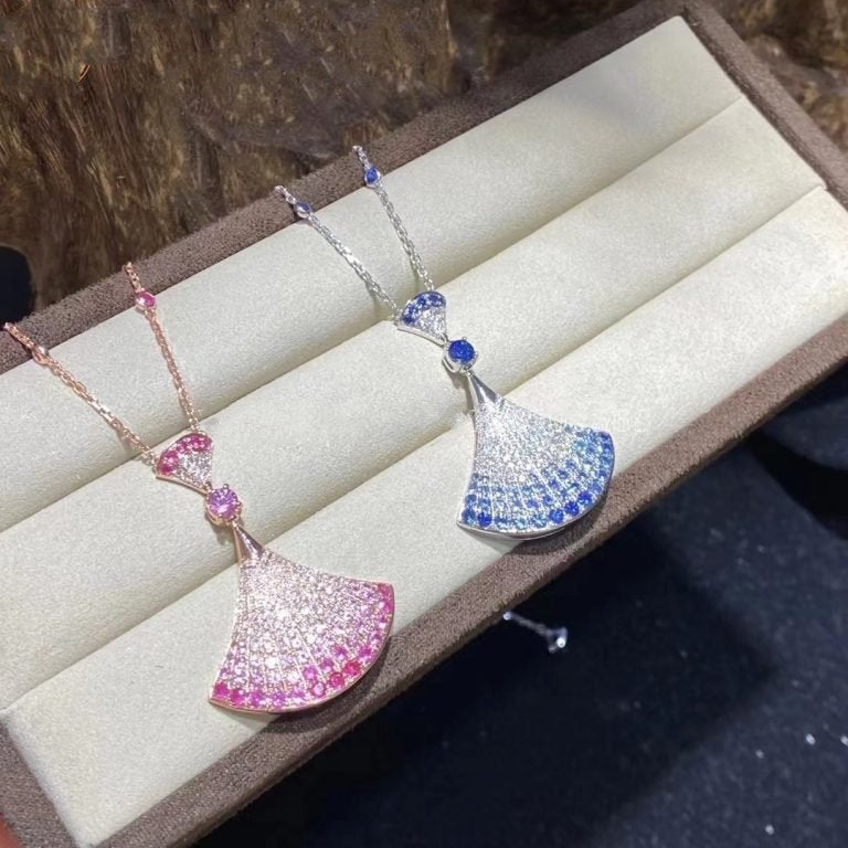 [Lume Jewelry]DREAM NECKLACK DIAMOND PINK GOLD
