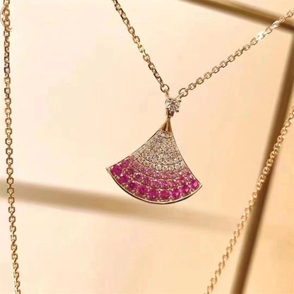 [Lume Jewelry]DREAM NECKLACE PINK GOLD PINK DIAMOND