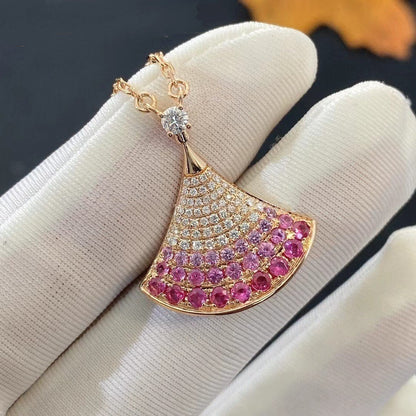 [Lume Jewelry]DREAM NECKLACE PINK GOLD PINK DIAMOND