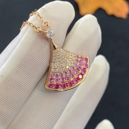 [Lume Jewelry]DREAM NECKLACE PINK GOLD PINK DIAMOND