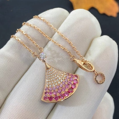 [Lume Jewelry]DREAM NECKLACE PINK GOLD PINK DIAMOND