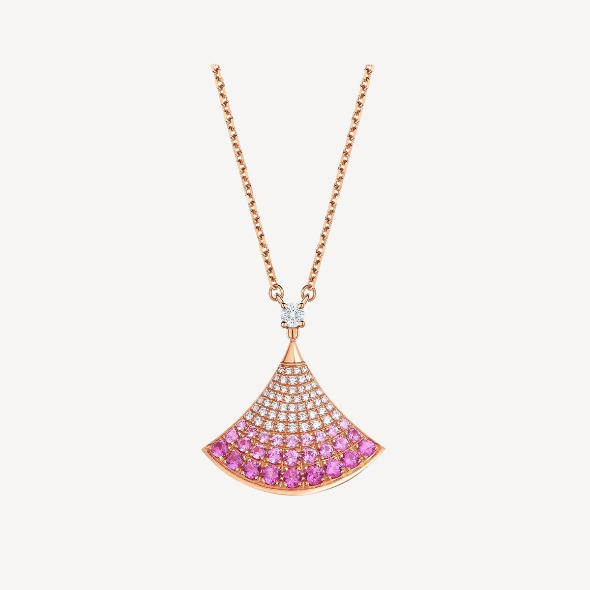 [Lume Jewelry]DREAM NECKLACE PINK GOLD PINK DIAMOND