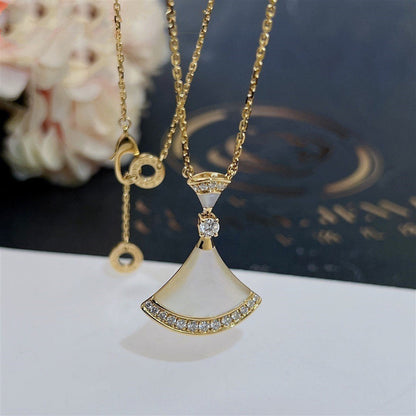 [Lume Jewelry]DREAM NECKLACE MOP GOLD DIAMOND