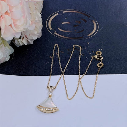 [Lume Jewelry]DREAM NECKLACE MOP GOLD DIAMOND
