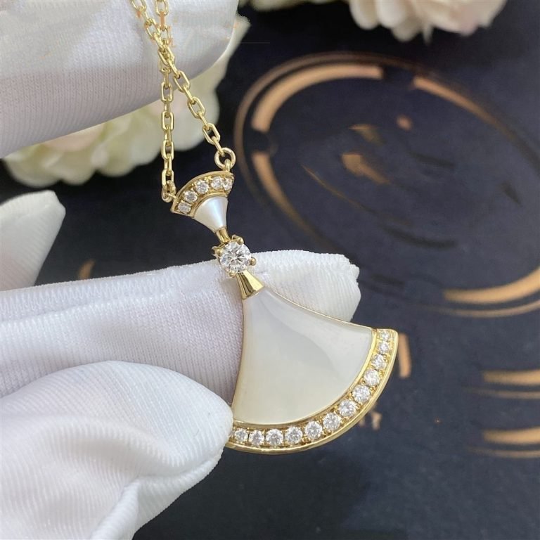 [Lume Jewelry]DREAM NECKLACE MOP GOLD DIAMOND