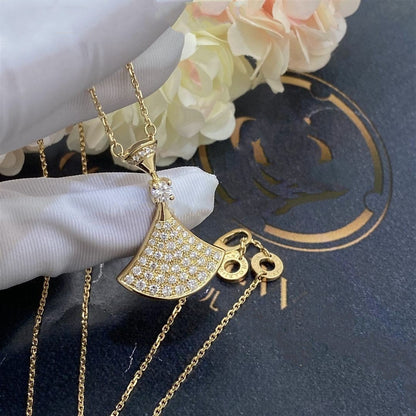 [Lume Jewelry]DREAM NECKLACE GOLD FULL DIAMOND