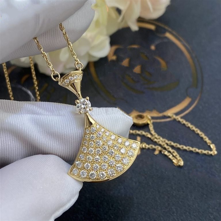 [Lume Jewelry]DREAM NECKLACE GOLD FULL DIAMOND