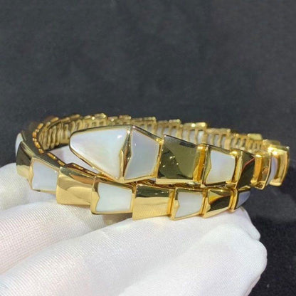 [Lume Jewelry]SERPENTI BRACELET MOP GOLD