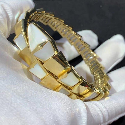 [Lume Jewelry]SERPENTI BRACELET MOP GOLD