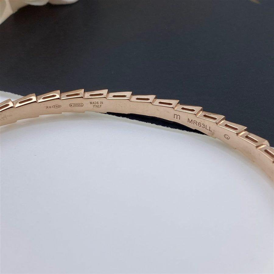 [Lume Jewelry]SERPENTI BRACELET PINK GOLD MOP DIAMOND