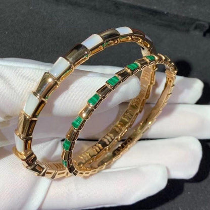 [Lume Jewelry]SERPENTI BRACELET PINK GOLD MOP