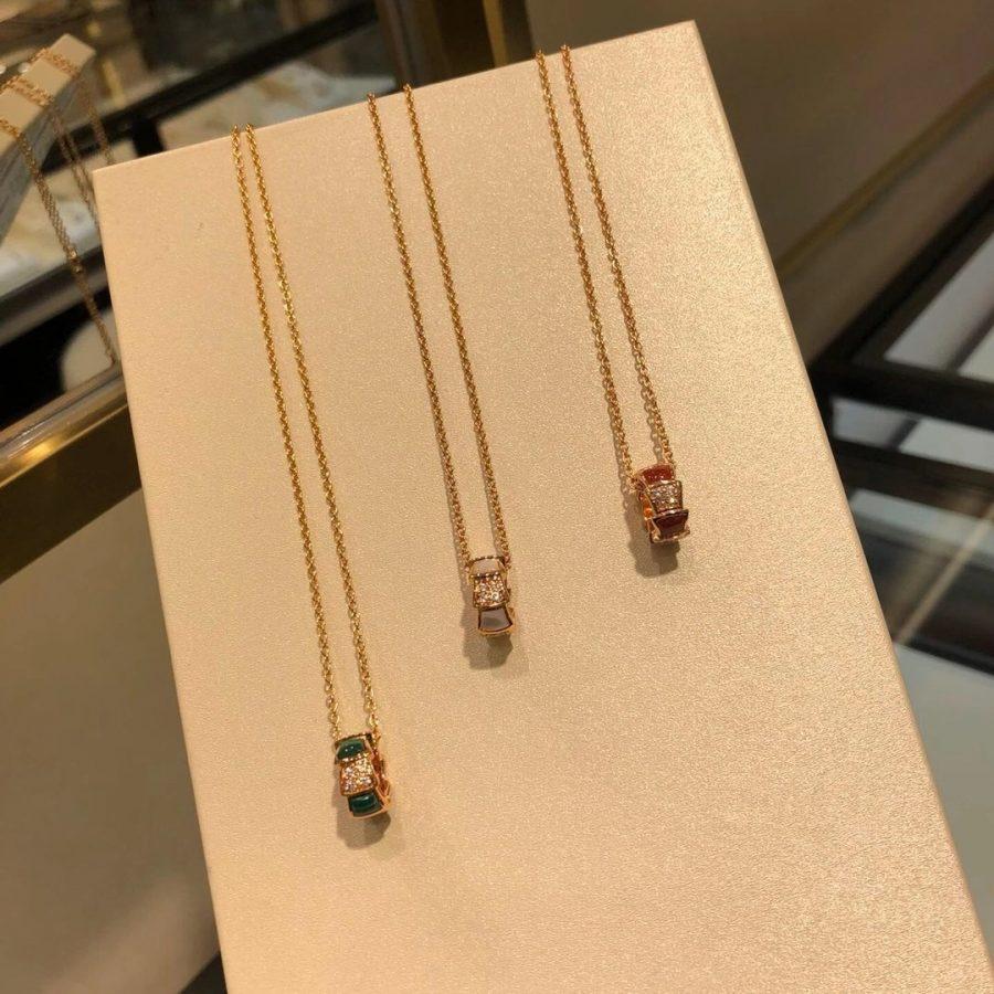 [Lume Jewelry]SERPENTI PEDANT DIAMOND NECKLACE