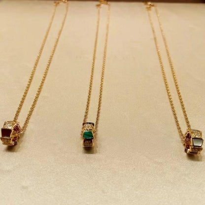 [Lume Jewelry]SERPENTI PEDANT DIAMOND NECKLACE
